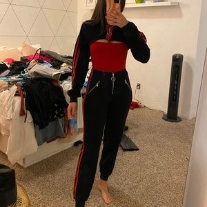 TIGER MIST matching sweatpant set